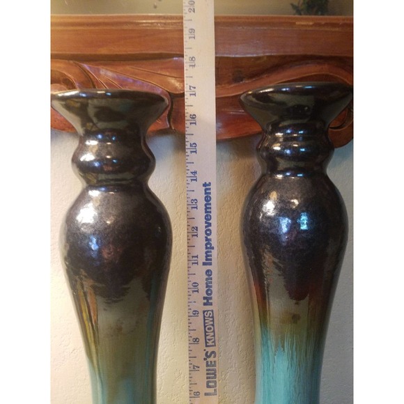 2‎ Ceramic candlesticks - Picture 4 of 4